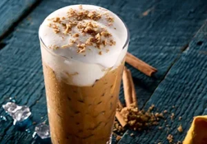 Vanilla Cinnamon Iced Latte