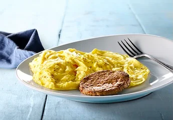 Low Carb Platter with Turkey Sausage