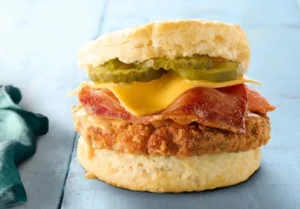 Fried Chicken Club Biscuit