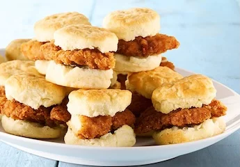 Fried Chicken Party Biscuits (1 or 2 Dozen)