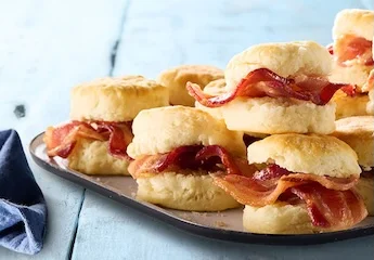 Bacon Party Biscuits (1 or 2 Dozen)