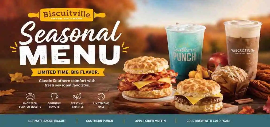 Biscuitville Seasonal Menu (2026) – Limited-Time Specials